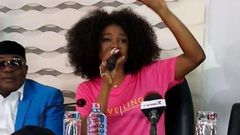 Becca weeps at "Unveiling" album launch