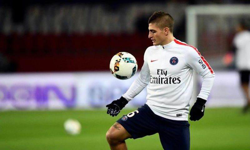 Paris Saint-Germain's Italian midfielder Marco Verratti, whose contract runs until 2021, has been linked to Barcelona throughout the summer