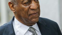 Bill Cosby arrives at the Montgomery County Courthouse in Norristown, Pennsylvania, on June 17, 2017