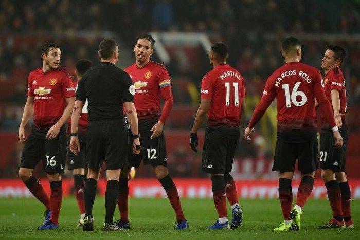 Manchester United's defenders struggled against Arsenal