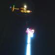 Eight people had climbed aboard the 52-metre metal arm called "BomberMaxxx" for a spin above the French city of Rennes on Monday evening