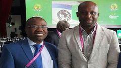 Kwesi Nyantakyi and George Afriyie