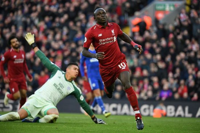 Mane has scored seven goals for Liverpool this season