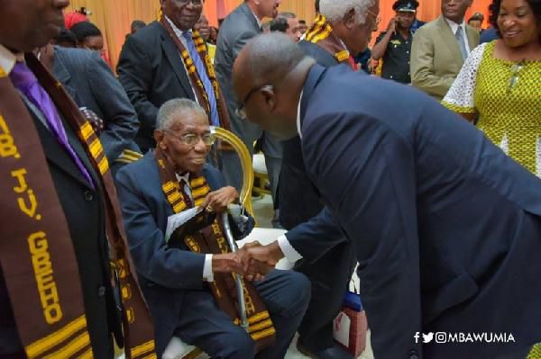 Dr. Bawumia awards career diplomats