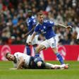 England captain Harry Kane (left) was booked for diving in Saturday's 3-1 defeat to Wolves