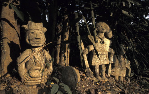 The Long JuJu Shrine of Arochukwu [Grand market square]