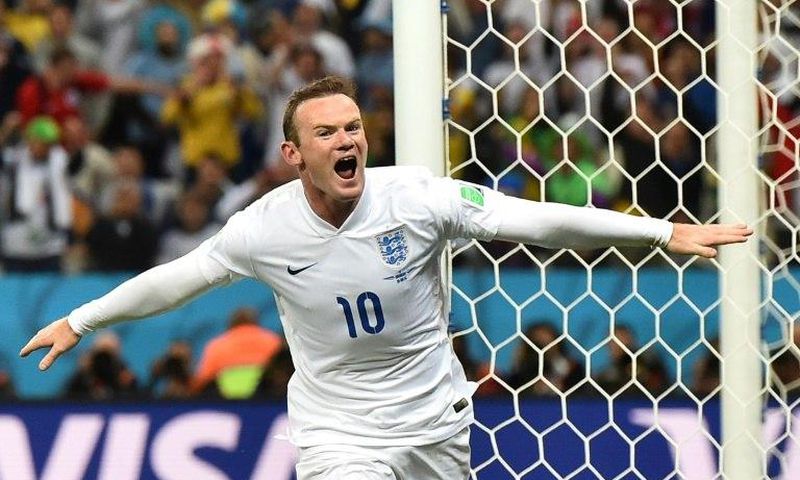 Wayne Rooney scored 53 goals in 119 appearances for England