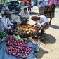 A market in Yemen's port city of Hodeida on December 14, 2018
