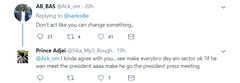 Sarkodie Twitter comment