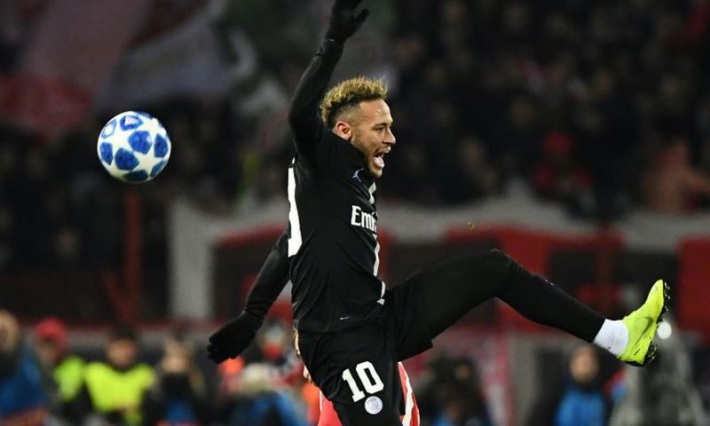 Neymar has scored 16 goals in 19 games for PSG this season