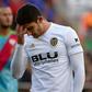 Valencia's Portuguese midfielder Goncalo Guedes (pictured November 2018), who joined from Paris Saint-Germain in the 2017 close-season, has been struggling with a pubalgia, commonly known as a sports hernia