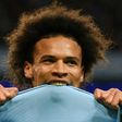 Manchester City's Leroy Sane has scored five Premier League goals this season