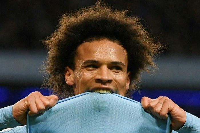 Manchester City's Leroy Sane has scored five Premier League goals this season