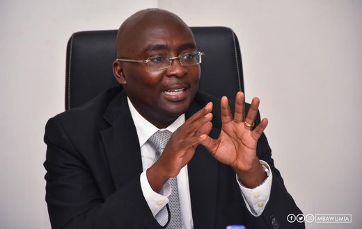 Ghana's vice president Dr. Mahamadu Bawumiah