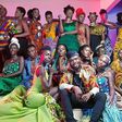 Fuse ODG with models in "New African Girl" music video