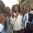 Ekow Micah [in white] was acquitted and discharged on Monday
