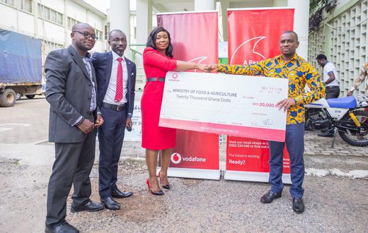Vodafone donates towards Farmer's Day