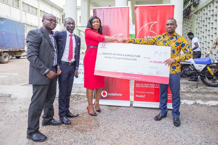 Vodafone donates towards Farmer's Day
