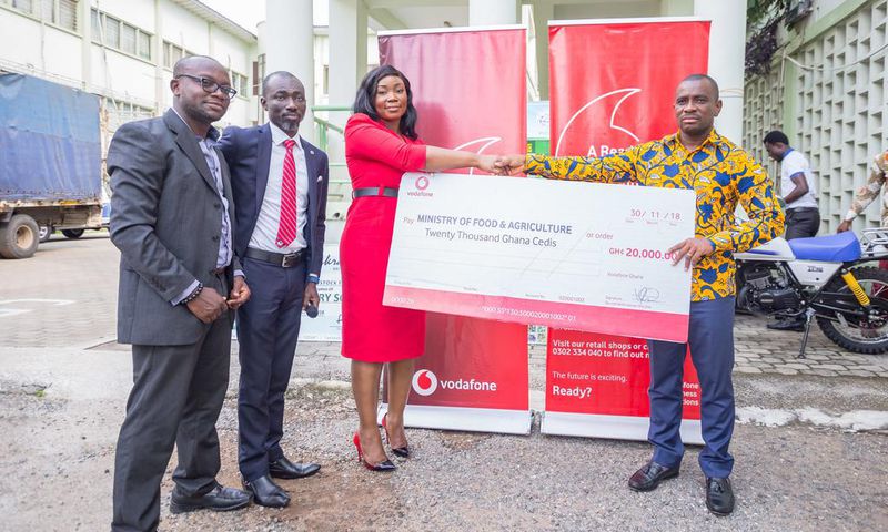 Vodafone donates towards Farmer's Day