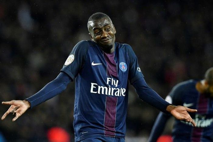 French midfielder Blaise Matuidi, pictured in January 2017, has to undergo a medical examination before he can officially sign on with Juventus in a deal that would earn him 3.5m euros ($4.1m) per season