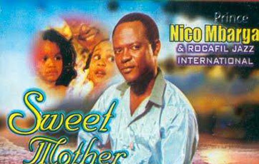 Prince Nico Mbarga's  'Sweet Mother' artwork.