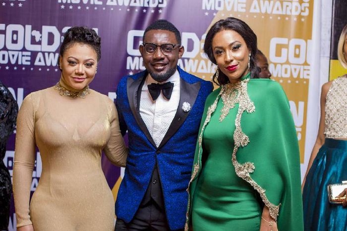 Nadia Buari, Ay Comedian and Nikki Samonas