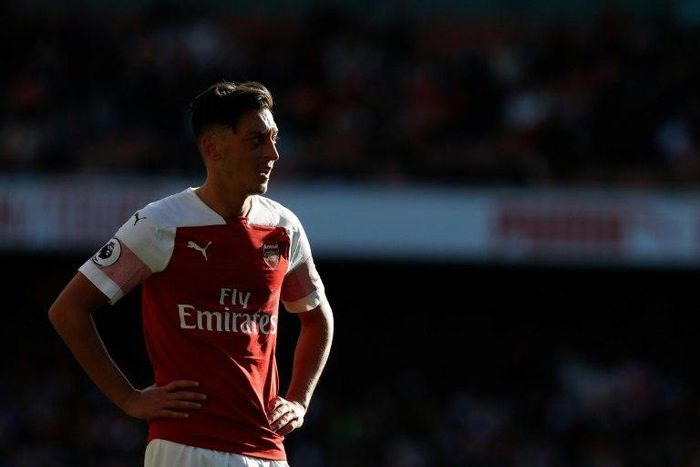 Arsenal midfielder Mesut Ozil was left out of the side to face Bournemouth