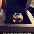 Fans slam Shatta Wale for bragging with ₵263,400 gold ring