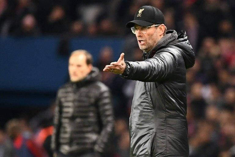 Jurgen Klopp thought Marco Verratti should have been sent off in the first half