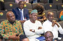Mahama storms Parliament to campaign