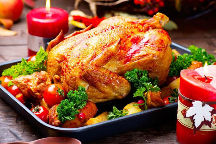 How to bake chicken for Christmas