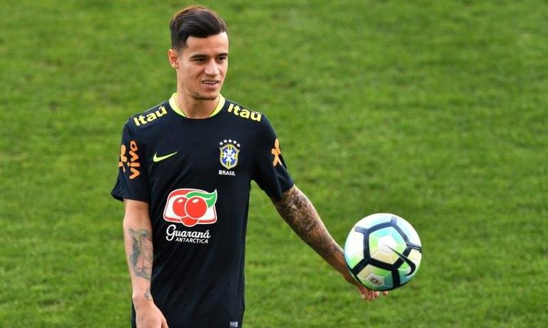 Barcelona had their eye on Philippe Coutinho, pictured in March 2017, even before Neymar left for PSG