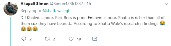 Twitter fans clap back at Shatta Wale