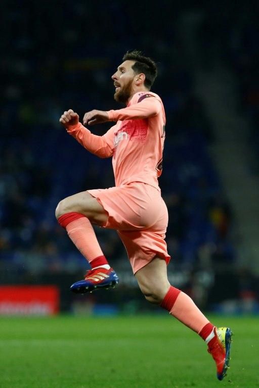 "Comfort zone": Argentinian forward Lionel Messi has spent his entire senior career at Barcelona.