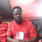 Ofori Amponsah at his father's funeral ceremony