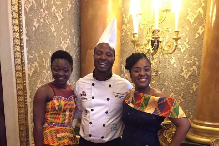 Elijah Amoo Addo, Winnifred Selby and Efua Asibon