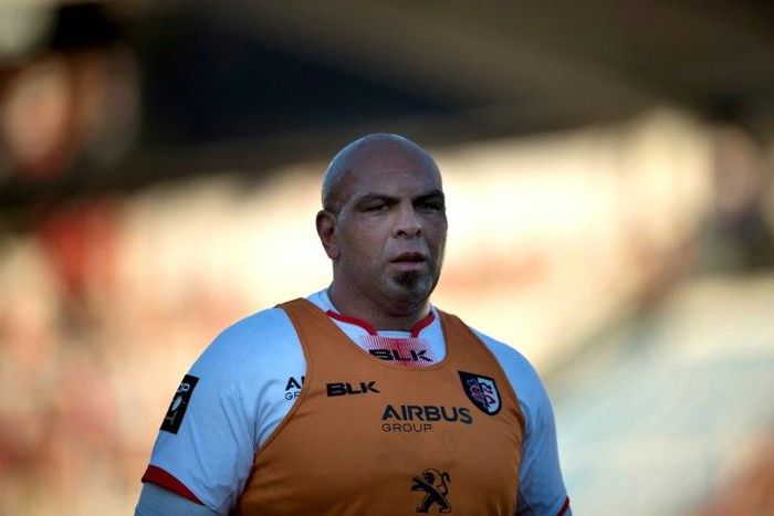 Gurthro Steenkamp, pictured in 2016, will fill in at Stade Francais for his compatriot Heinke van der Merwe