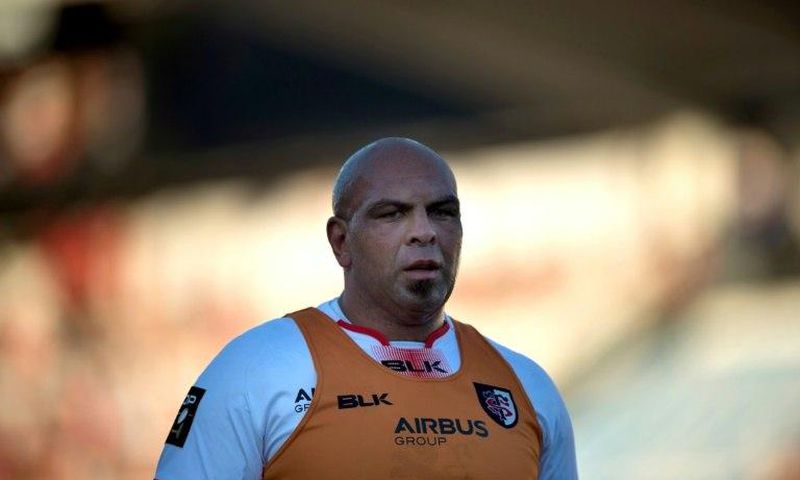 Gurthro Steenkamp, pictured in 2016, will fill in at Stade Francais for his compatriot Heinke van der Merwe