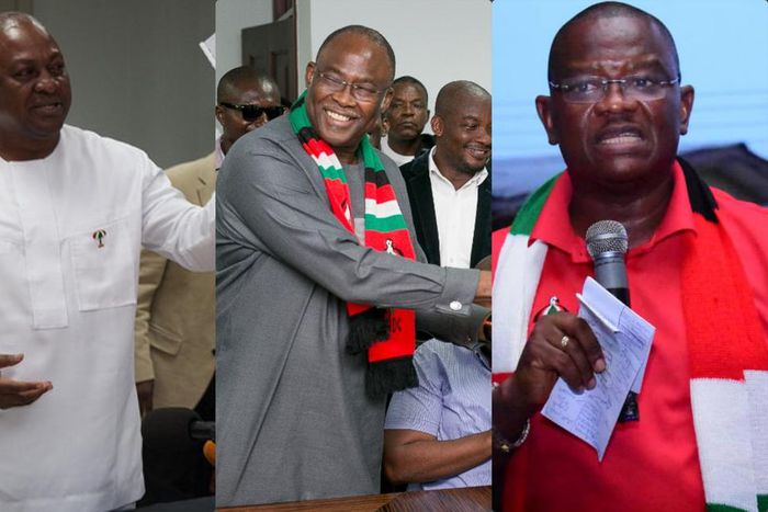 NDC presidential aspirants