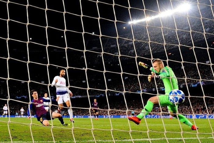Lucas Moura scored the goal that means Tottenham will be playing Champions League football in London in the new year