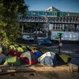 Around 500 migrants are estimated to be living in the Calais area, with hundreds more living in Paris