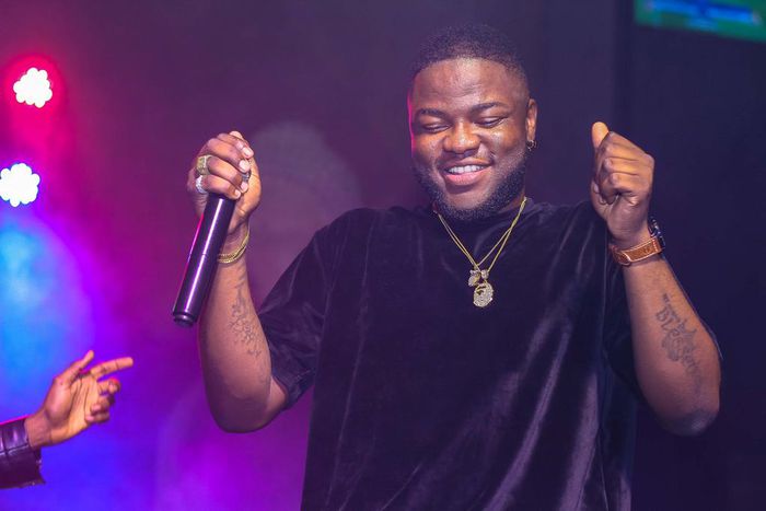 Skales, performing at the Industry Night.