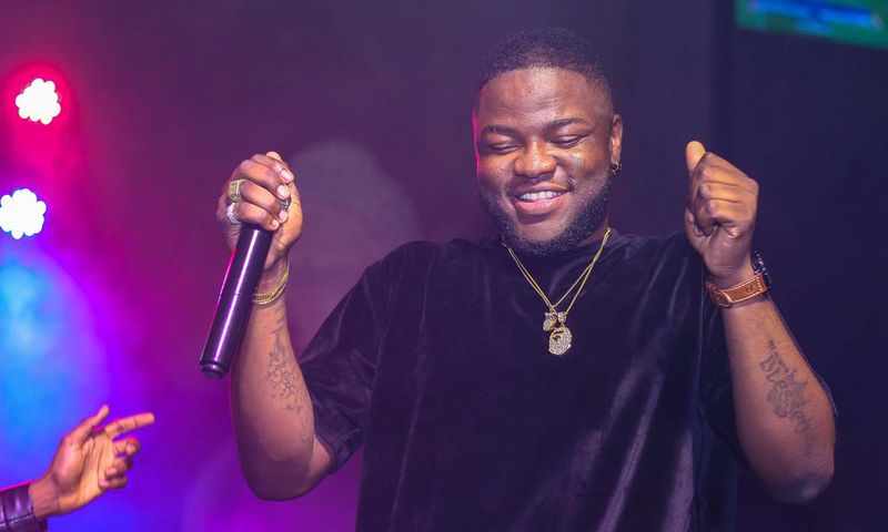 Skales, performing at the Industry Night.