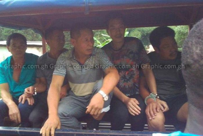 10 Chinese arrested over galamsey