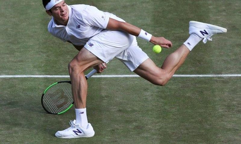 World number 10 Milos Raonic of Canada has defeated France's Nicolas Mahut to advance at the ATP and WTA Citi Open