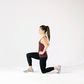 bodyweight forward lunge