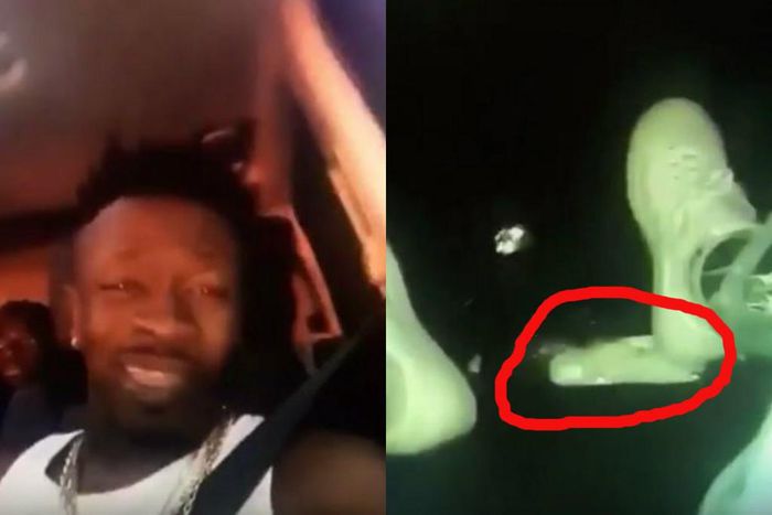 Shatta Wale accused of hiding 'cocaine' in viral video