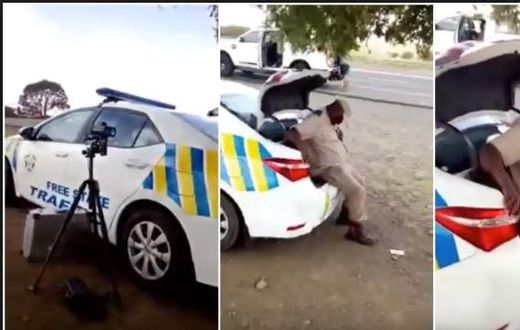 Honestly, a Ghanaian police officer will never do this?