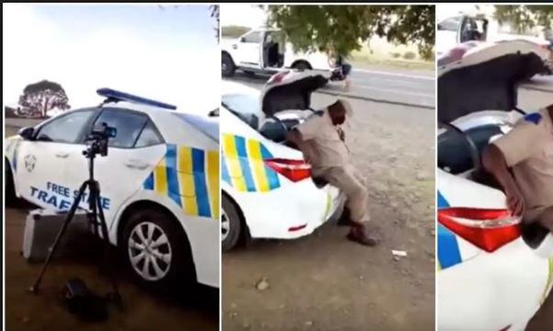 Honestly, a Ghanaian police officer will never do this?