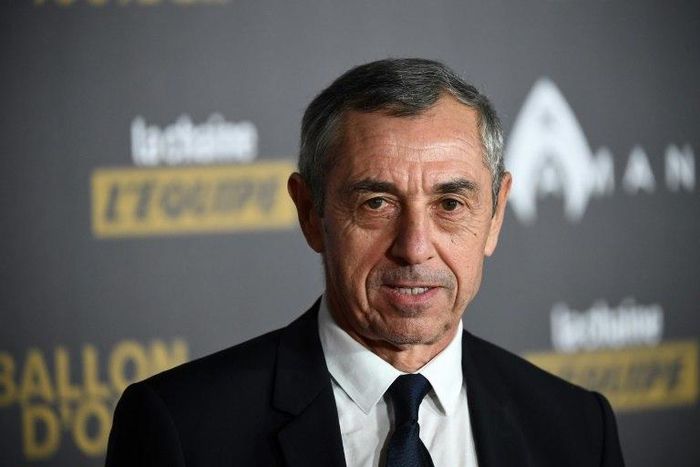 Former France midfielder Alain Giresse, here at the Ballon d'Or awards in November 2018, has been named Tunisia's new coach.